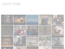 Tablet Screenshot of davidpimm.com